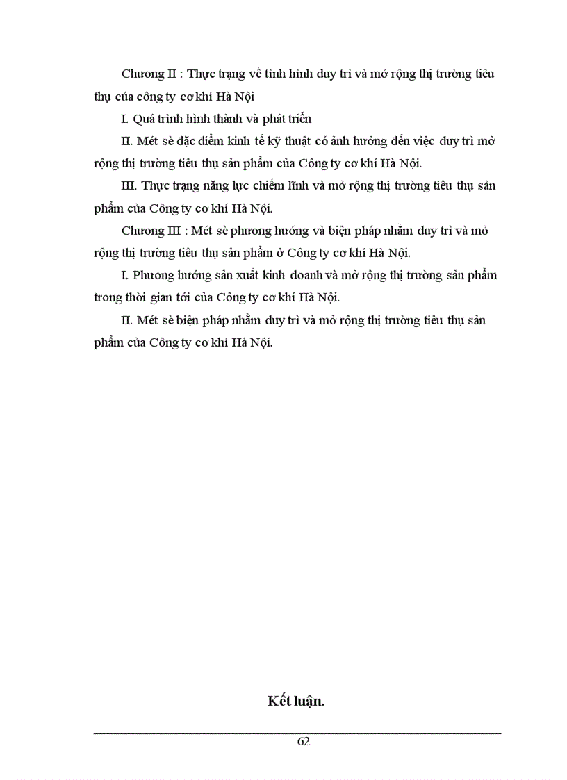 image for page Những cơ sở lý luận cơ bản về việc duy trì và mở rộng thị trường tiêu thụ sản phẩm