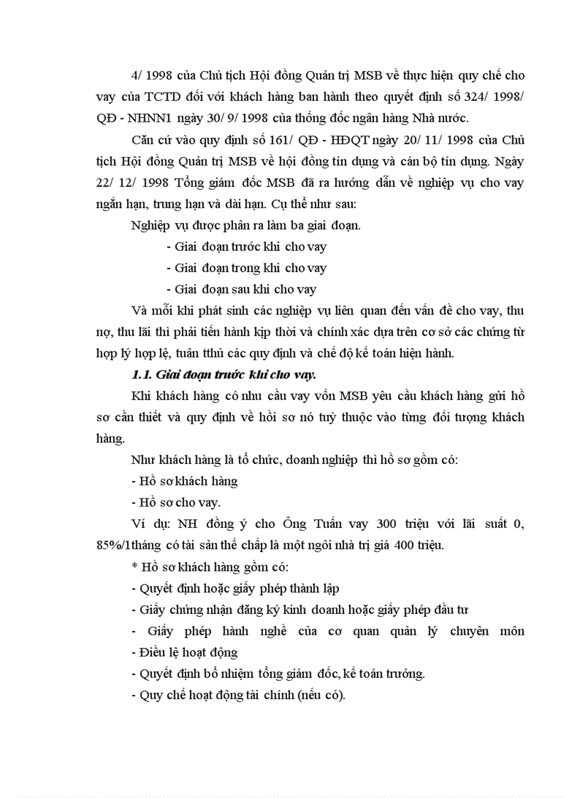 image for page Báo cáo thực tập về chi nhánh Ngân hàng thương mại cổ phần hàng hải Hà Nội.