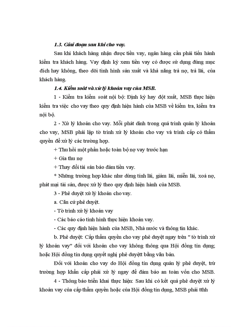 image for page Báo cáo thực tập về chi nhánh Ngân hàng thương mại cổ phần hàng hải Hà Nội.