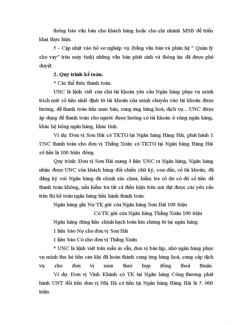 image for page Báo cáo thực tập về chi nhánh Ngân hàng thương mại cổ phần hàng hải Hà Nội.