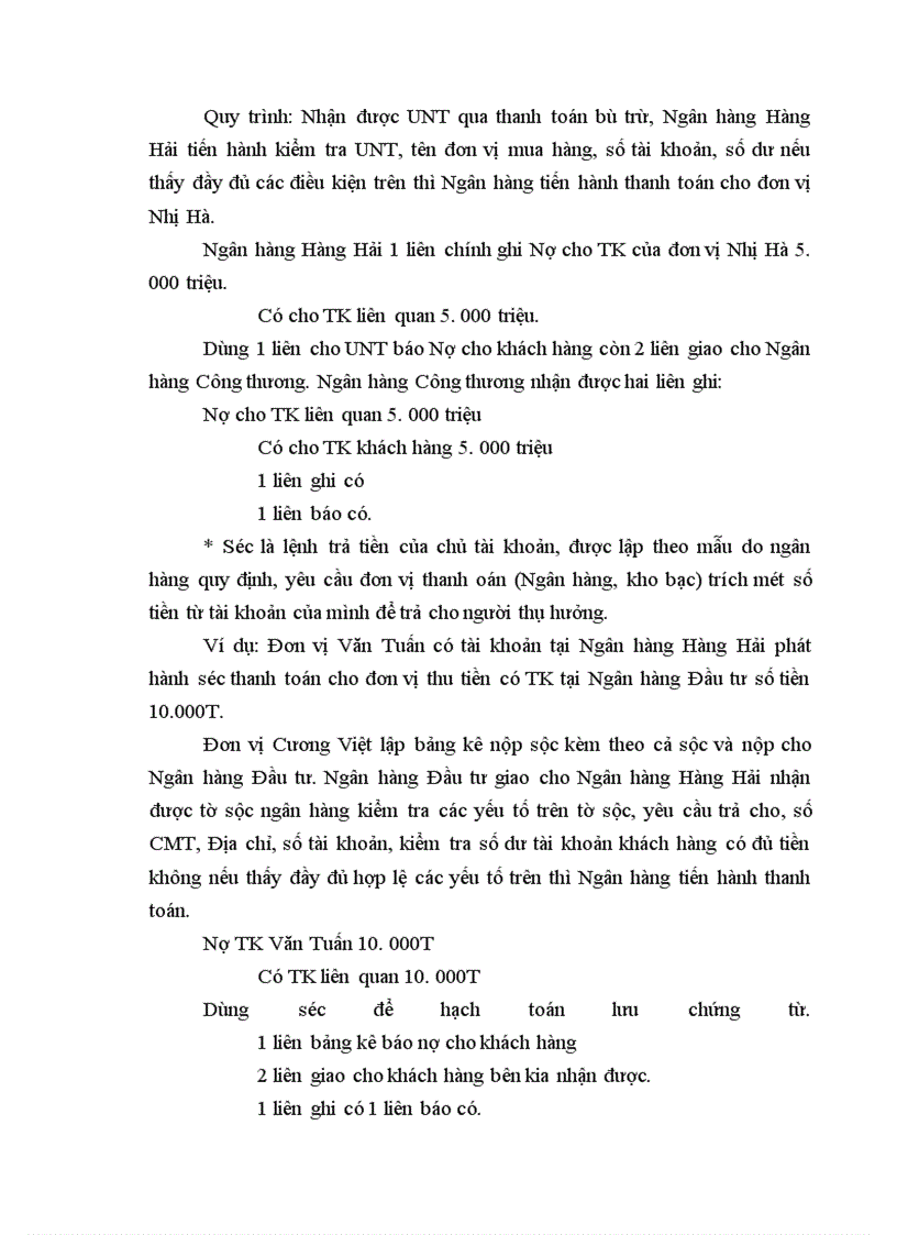 image for page Báo cáo thực tập về chi nhánh Ngân hàng thương mại cổ phần hàng hải Hà Nội.