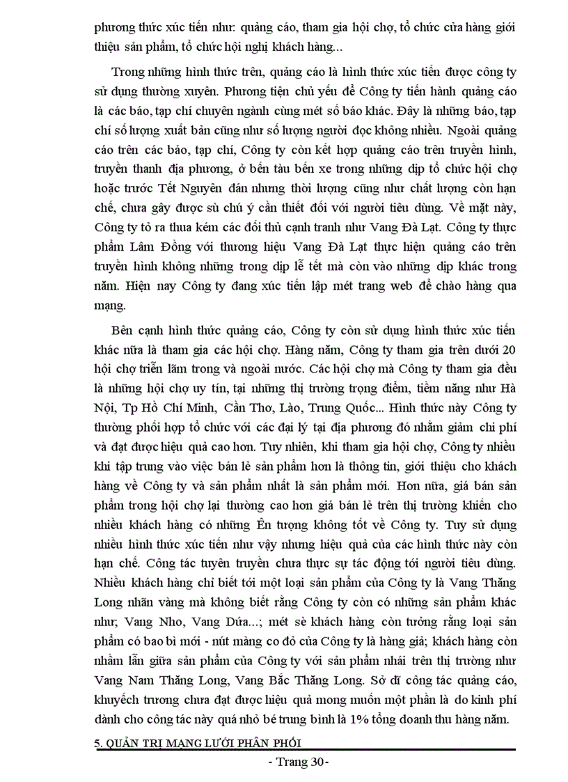 image for page Báo cáo về Công ty cổ phần Thăng Long