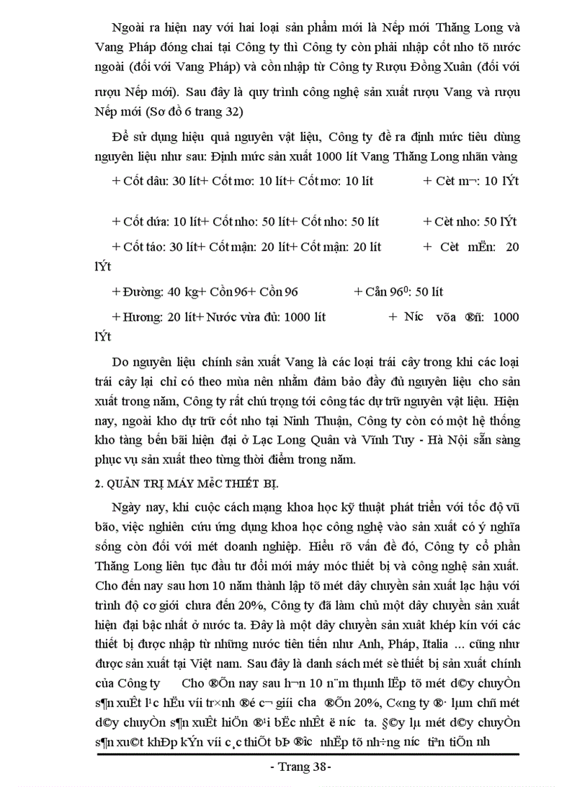 image for page Báo cáo về Công ty cổ phần Thăng Long