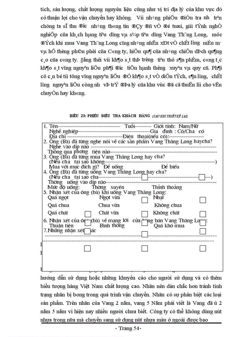 image for page Báo cáo về Công ty cổ phần Thăng Long