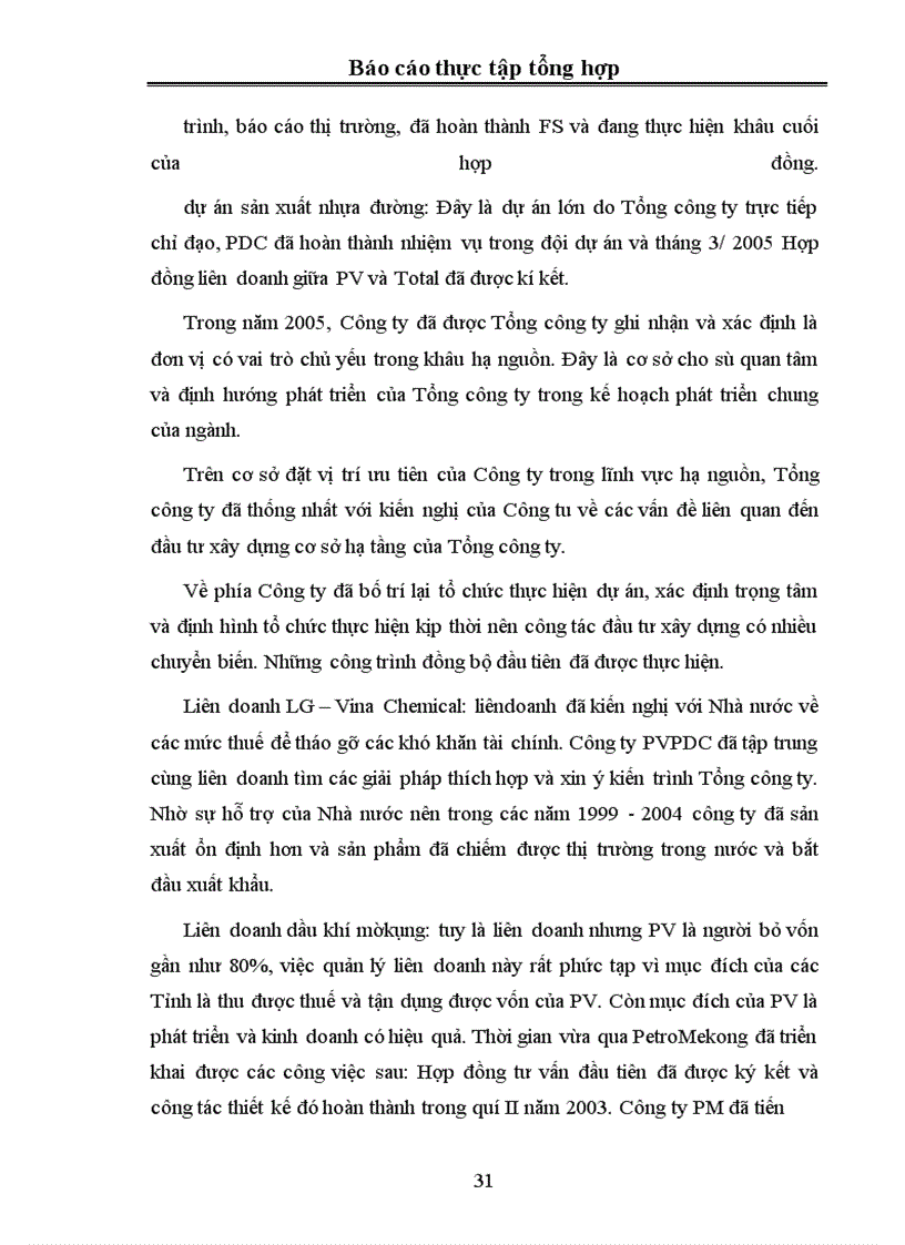 image for page Thực tập tổng hợp về xí nghiệp xăng dầu – dầu khí Hà Nội