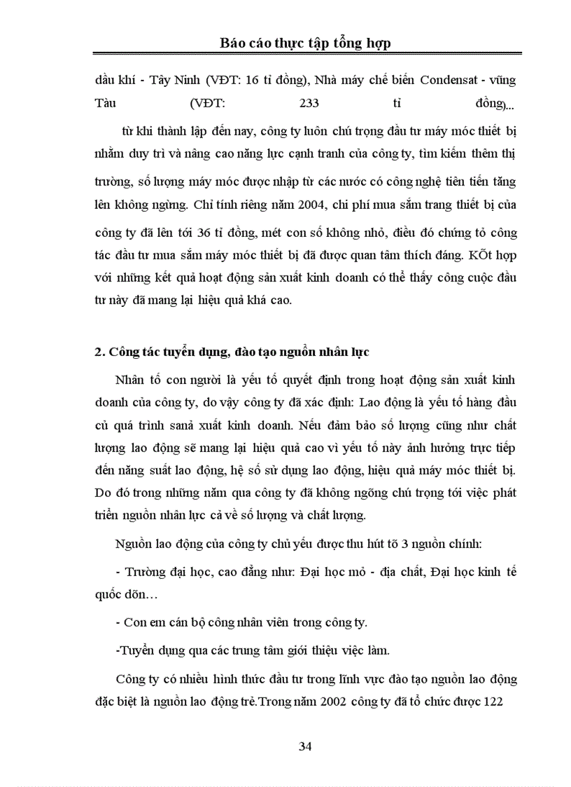 image for page Thực tập tổng hợp về xí nghiệp xăng dầu – dầu khí Hà Nội