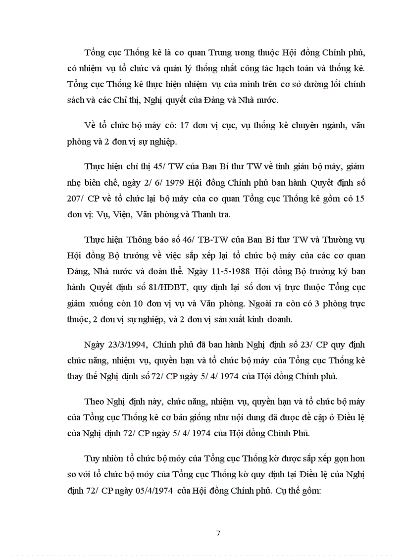 image for page Báo cáo thực tập về Tổng Cục Thống kê.