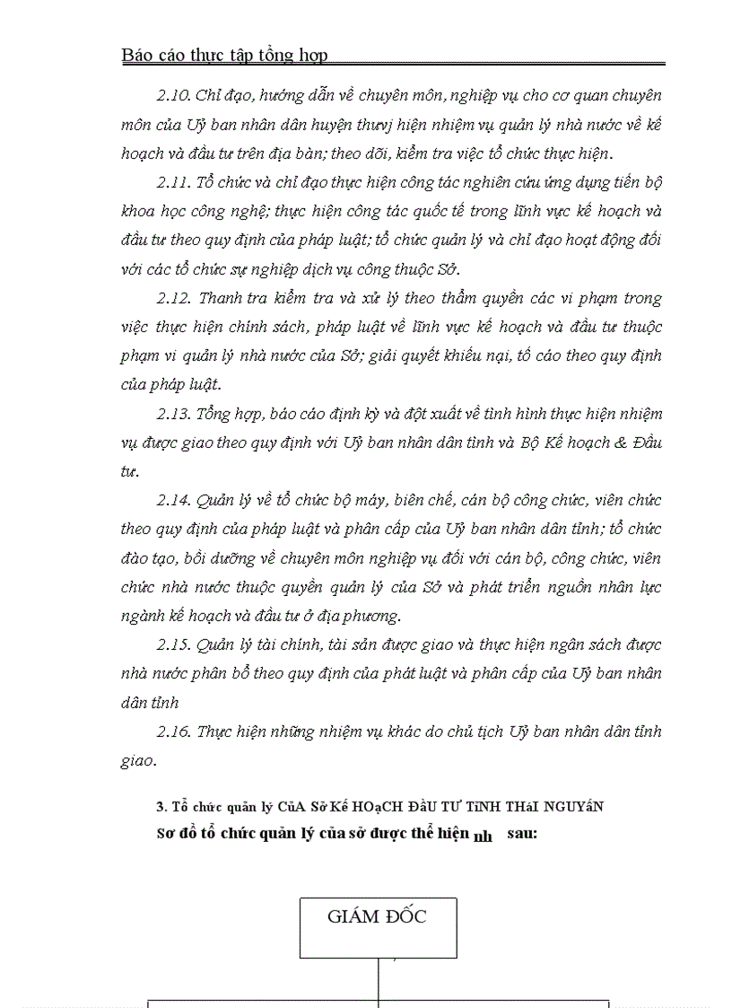 image for page Báo cáo thực tập tổng hợp về chức năng, nhiệm vụ của sở Kế hoạch và Đầu tư