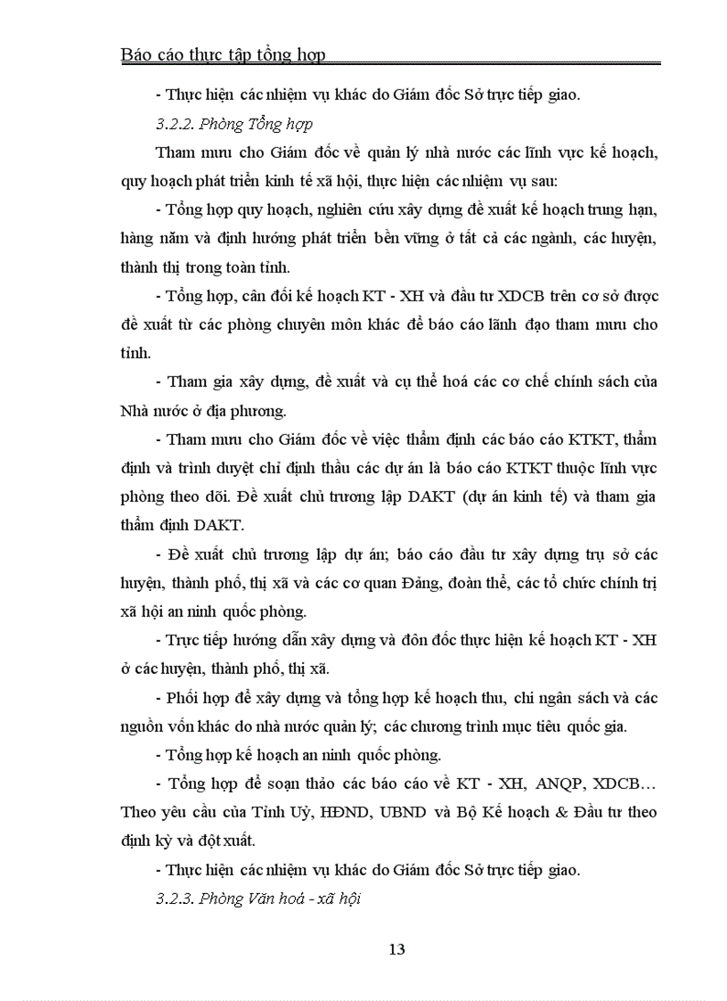 image for page Báo cáo thực tập tổng hợp về chức năng, nhiệm vụ của sở Kế hoạch và Đầu tư