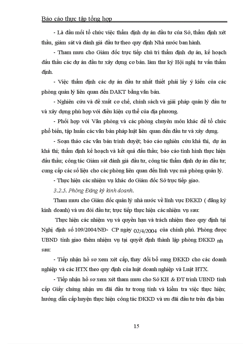 image for page Báo cáo thực tập tổng hợp về chức năng, nhiệm vụ của sở Kế hoạch và Đầu tư