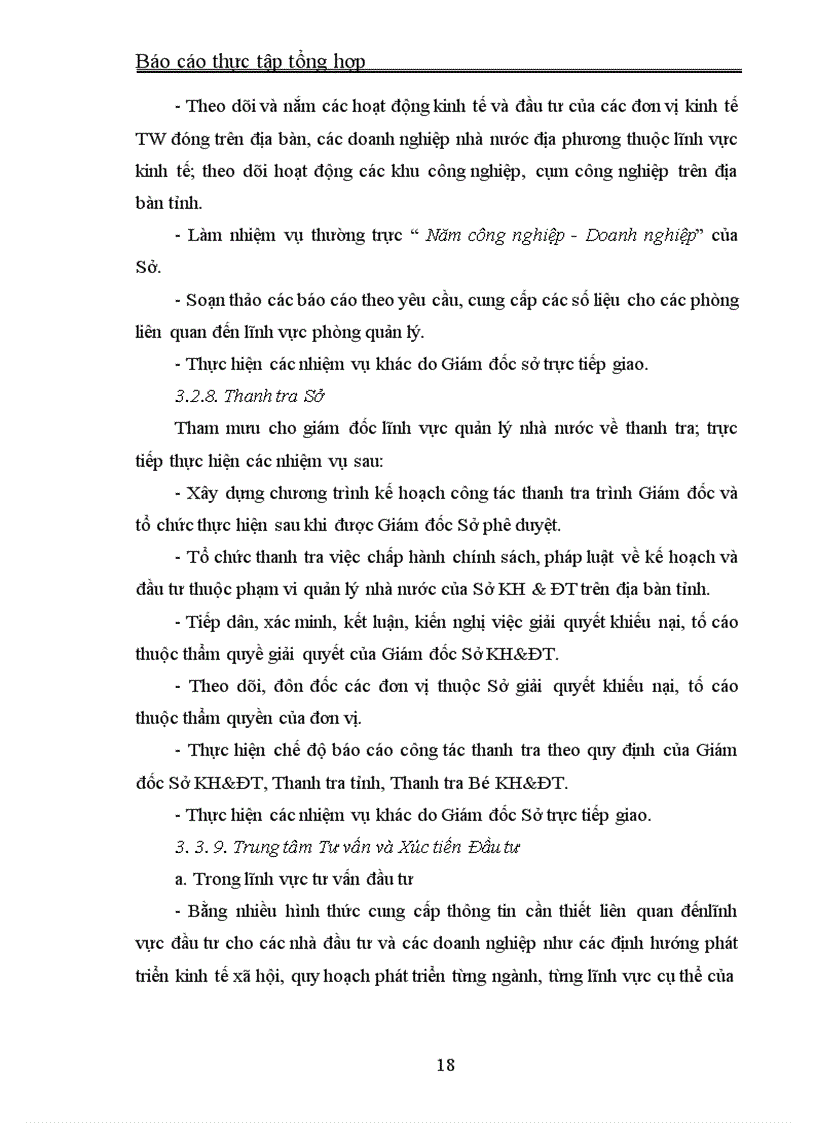 image for page Báo cáo thực tập tổng hợp về chức năng, nhiệm vụ của sở Kế hoạch và Đầu tư