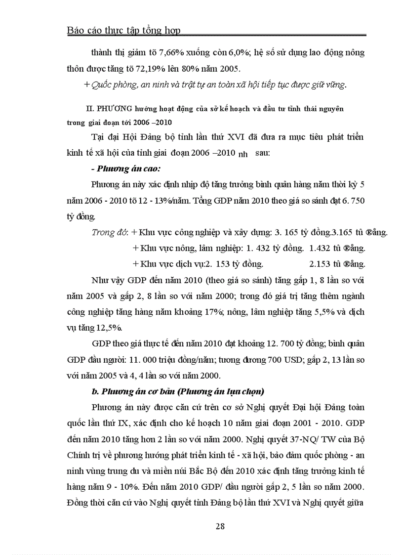 image for page Báo cáo thực tập tổng hợp về chức năng, nhiệm vụ của sở Kế hoạch và Đầu tư