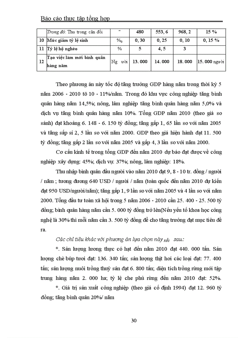 image for page Báo cáo thực tập tổng hợp về chức năng, nhiệm vụ của sở Kế hoạch và Đầu tư