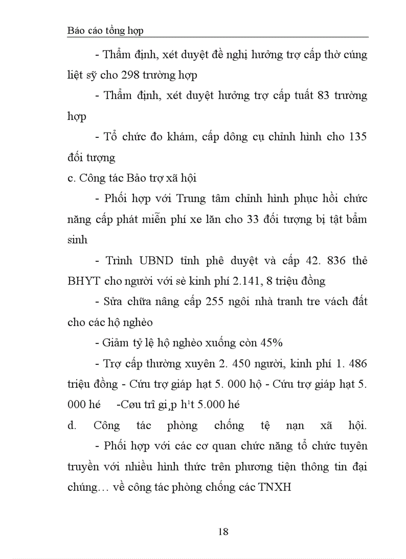 image for page Báo cáo về Chức năng, nhiệm vụ, quyền hạn, tổ chức bộ máy và mối quan hệ công tác của sở lao động-thương binh và x• hội tỉnh Bắc Ninh