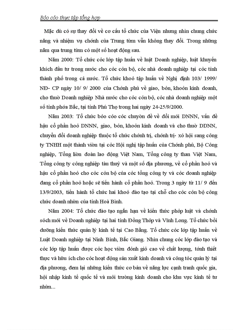 image for page Báo cáo thực tập tổng hợp tại Viện Nghiên cứu Quản lý kinh tế Trung ương