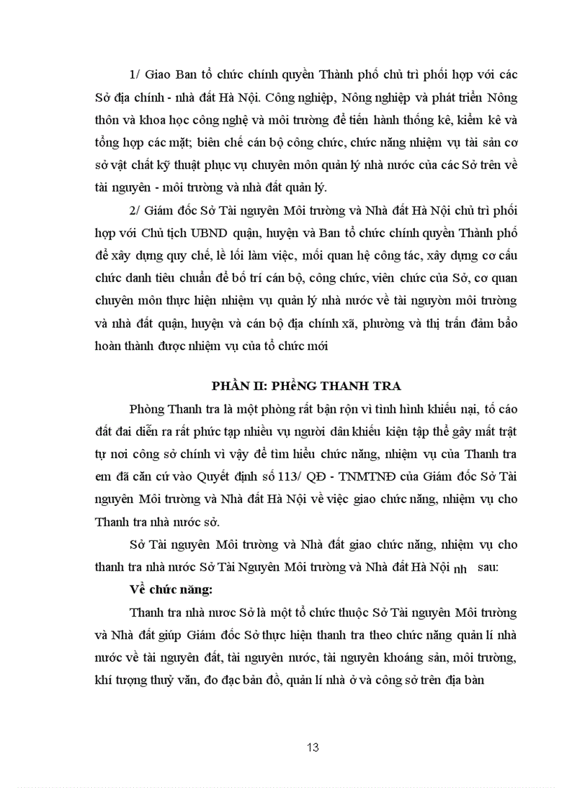 image for page Báo cáo thực tập tại Sở Tài nguyên Môi trường và Nhà đất Hà Nội