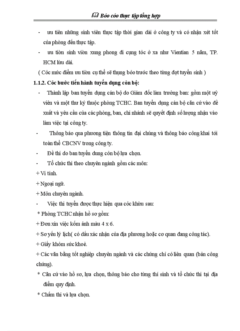 image for page Báo cáo thực tập tổng hợp về Công ty cổ phần xuất nhập khẩu và hợp tác đầu tư Vilexim