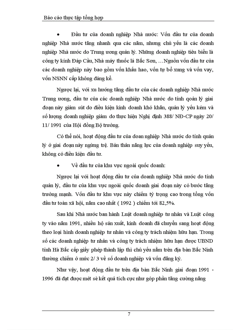 image for page Báo cáo thực tập tại Sở Kế hoạch và Đầu tư tỉnh Bắc Ninh