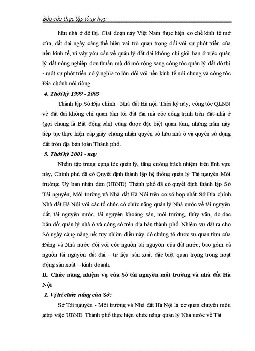 image for page Báo cáo thực tập tổng hợp tại Sở Tài nguyên Môi trường và Nhà đất Hà Nội
