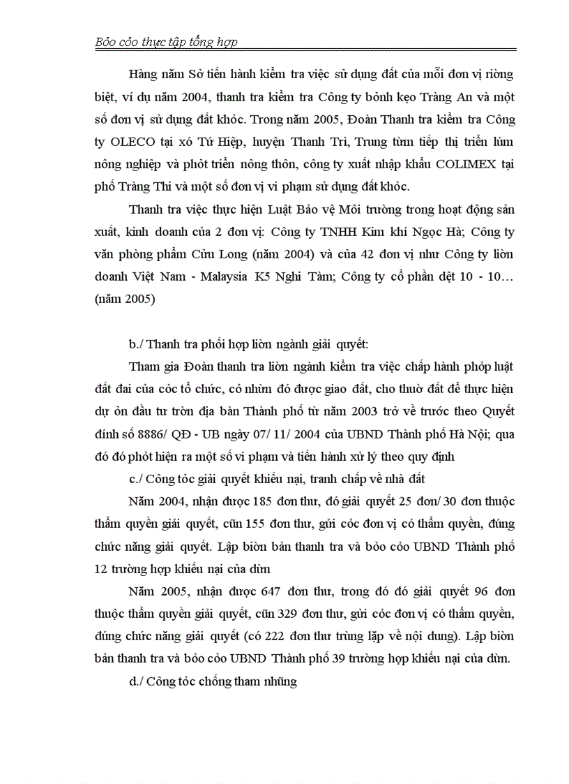 image for page Báo cáo thực tập tổng hợp tại Sở Tài nguyên Môi trường và Nhà đất Hà Nội