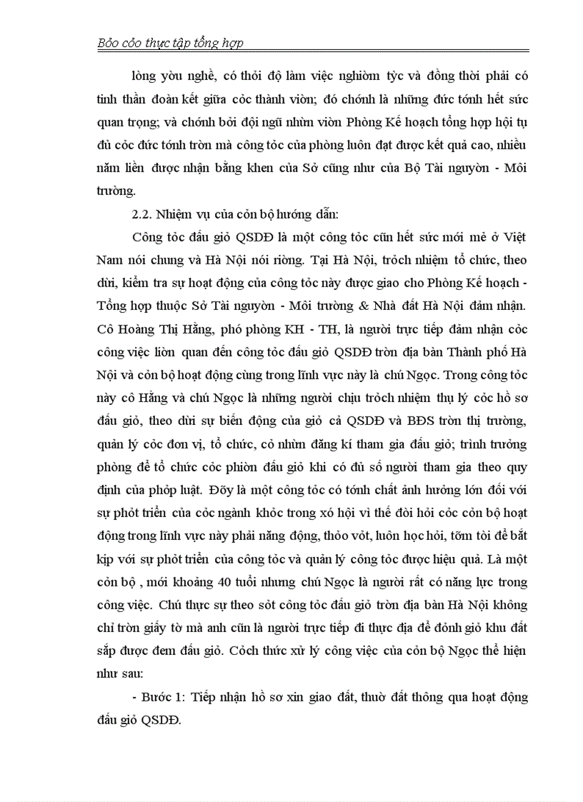 image for page Báo cáo thực tập tổng hợp tại Sở Tài nguyên Môi trường và Nhà đất Hà Nội