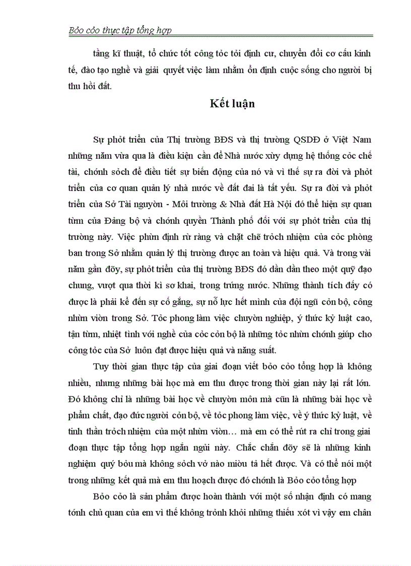 image for page Báo cáo thực tập tổng hợp tại Sở Tài nguyên Môi trường và Nhà đất Hà Nội