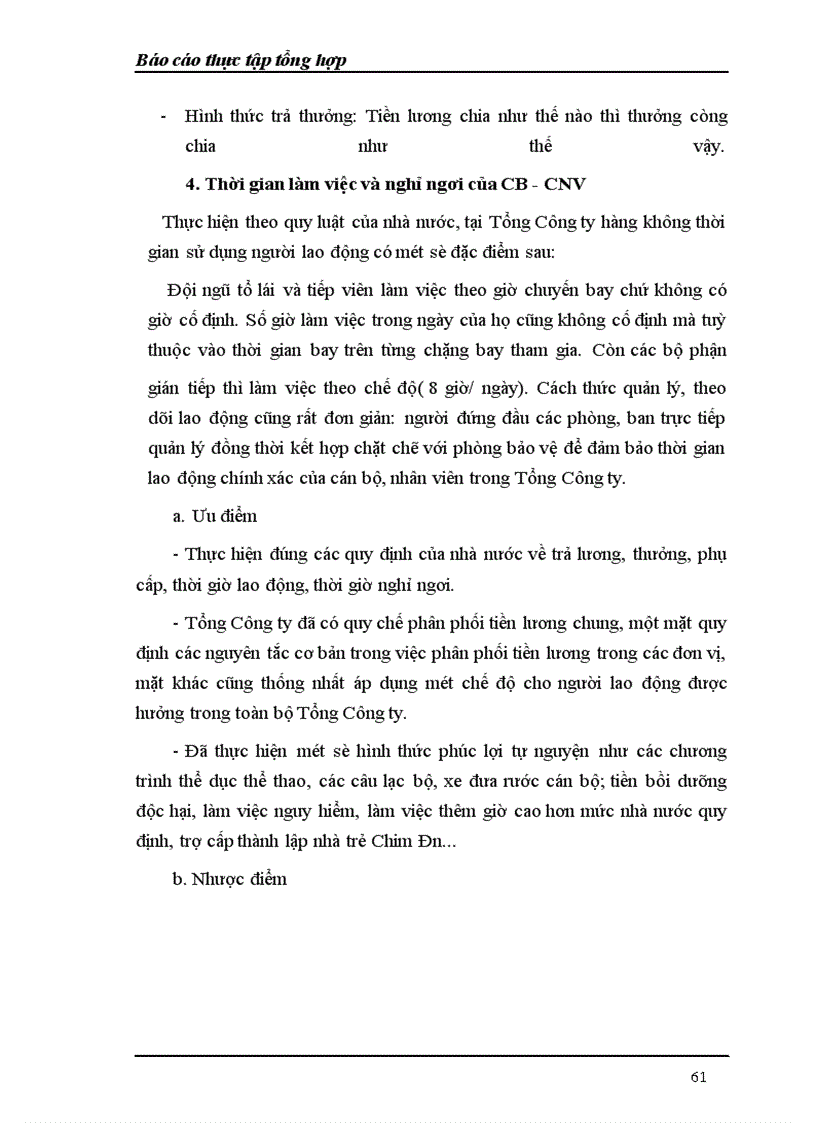 image for page Báo cáo thực tập tổng hợp về Tổng Công ty Hàng không Việt Nam