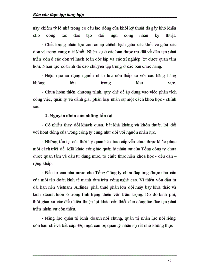 image for page Báo cáo thực tập tổng hợp về Tổng Công ty Hàng không Việt Nam