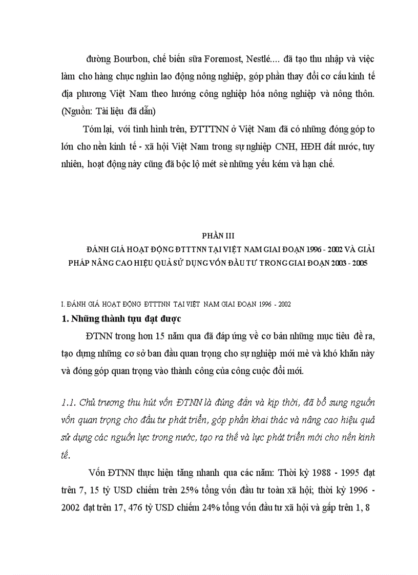 image for page Báo cáo tổng hợp về Bộ Kế hoạch- Đầu tư và Vụ ĐTNN