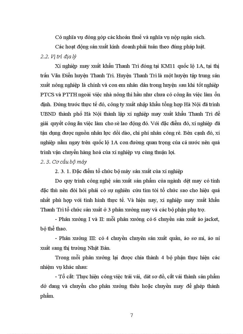 image for page Báo cáo thực tập tại phòng KCS của xí nghiêp may xuất khẩu Thanh Trì