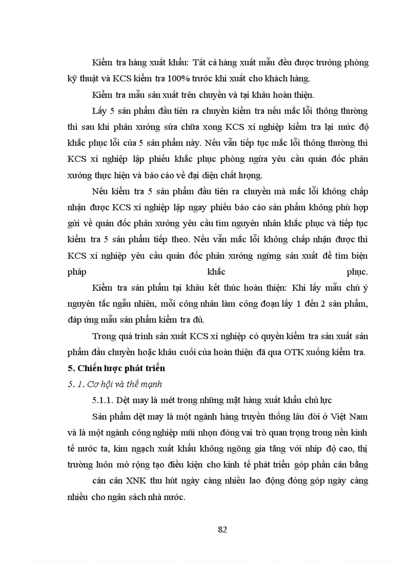 image for page Báo cáo thực tập tại phòng KCS của xí nghiêp may xuất khẩu Thanh Trì