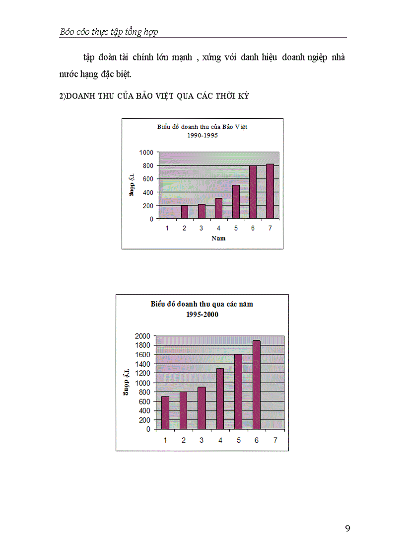 image for page Báo cáo thực tập tổng hợp tại Tổng Công ty Bảo Hiểm Việt Nam