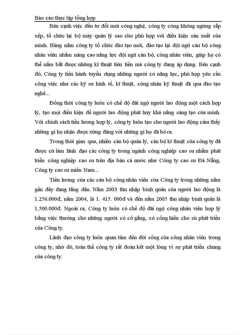 image for page Báo cáo thực tập tổng hợp về Công ty Cao su Sao vàng