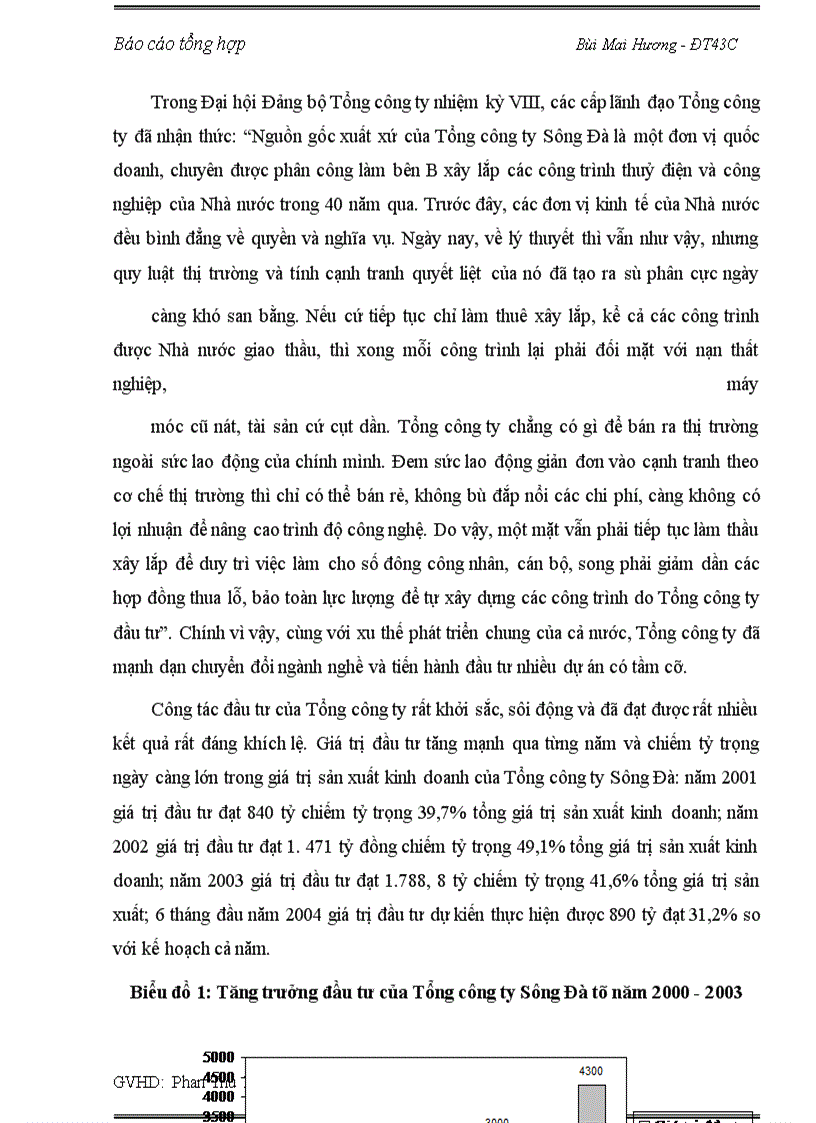 image for page Báo cáo thực tập về Tổng công ty Sông Đà