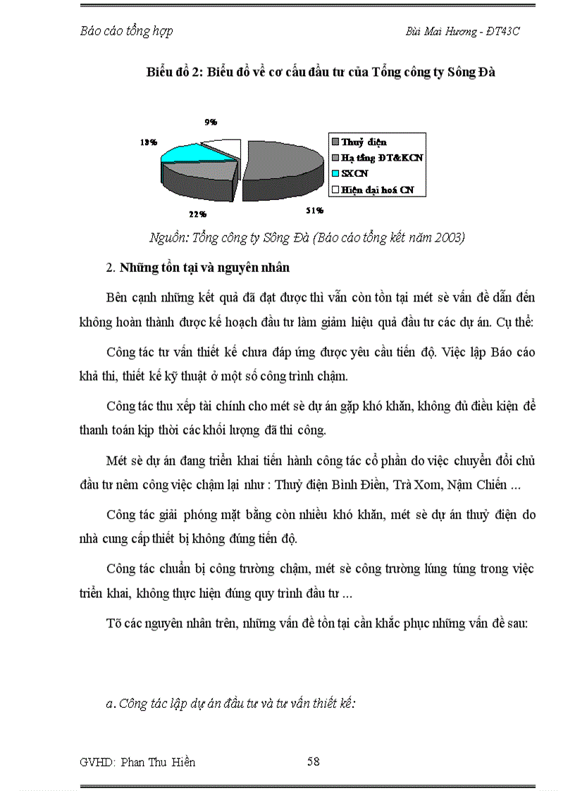 image for page Báo cáo thực tập về Tổng công ty Sông Đà