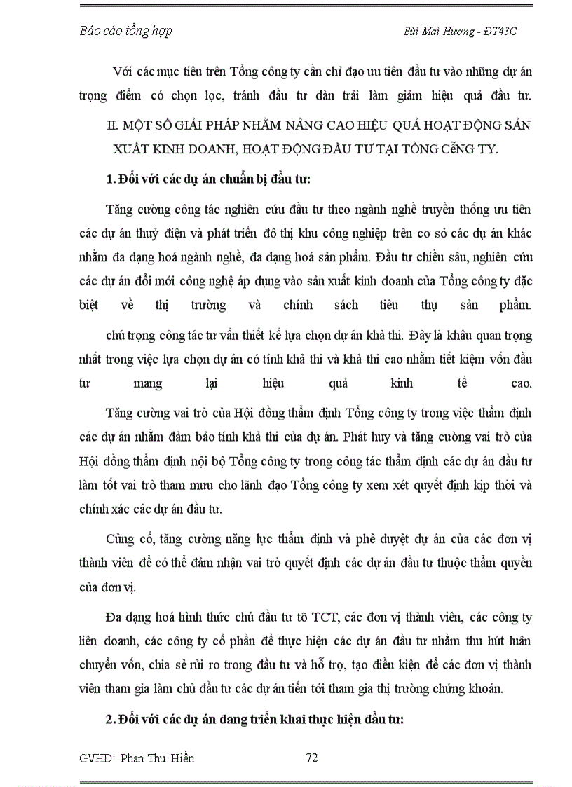 image for page Báo cáo thực tập về Tổng công ty Sông Đà