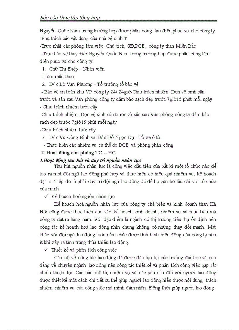 image for page Công ty chế biến và kinh doanh than hà nội