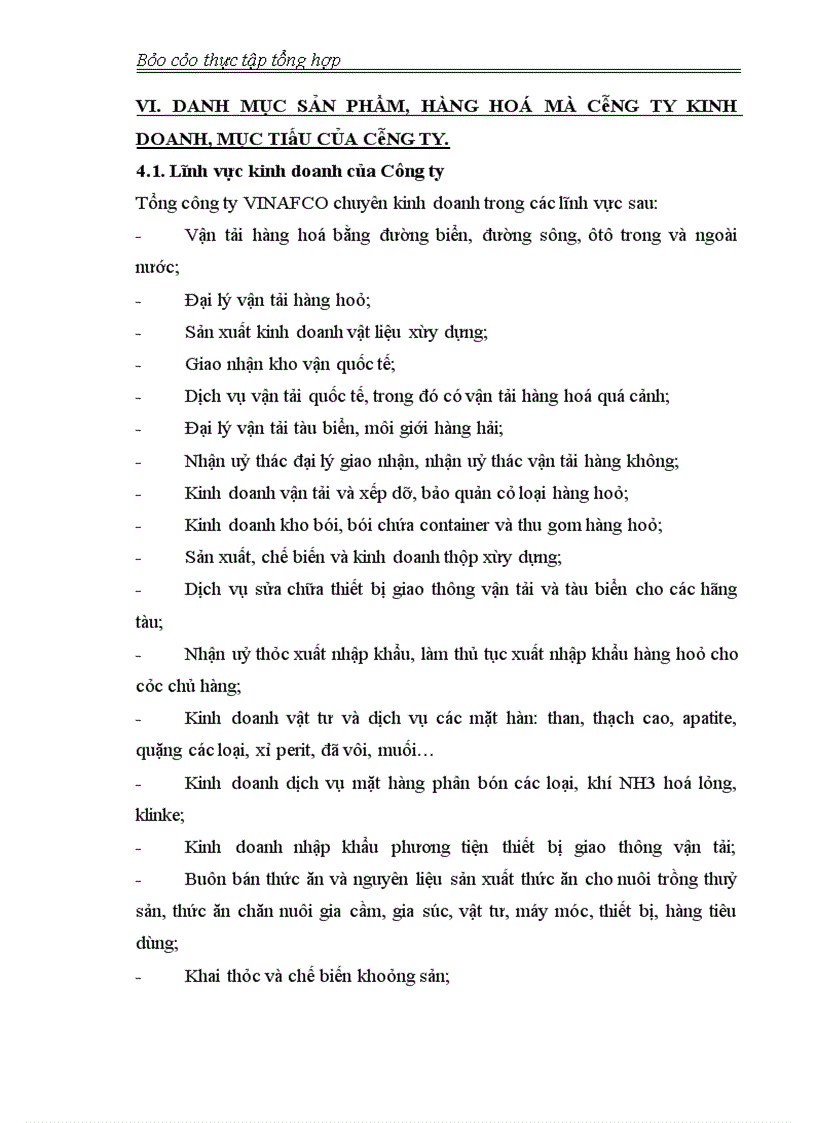 image for page Tổng Công ty cổ phần VINAFCO