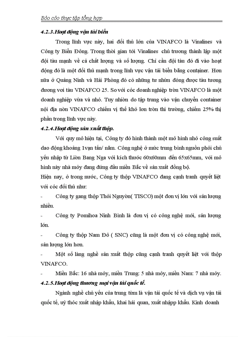 image for page Tổng Công ty cổ phần VINAFCO