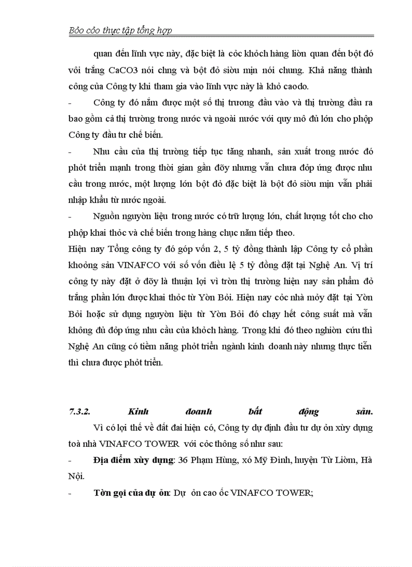 image for page Tổng Công ty cổ phần VINAFCO