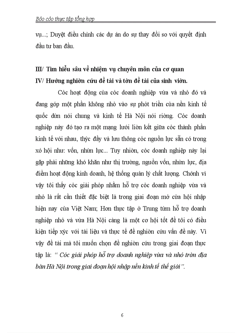 image for page Thực tập tổng hợp Sở Kế hoạch và Đầu tư Hà Nội