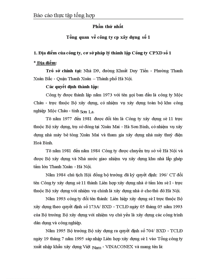 image for page Công ty CPXD số 1