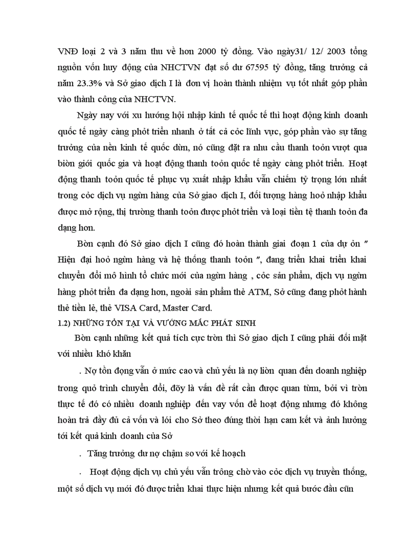 image for page Sở giao dịch I - Ngân hàng công thương Việt nam