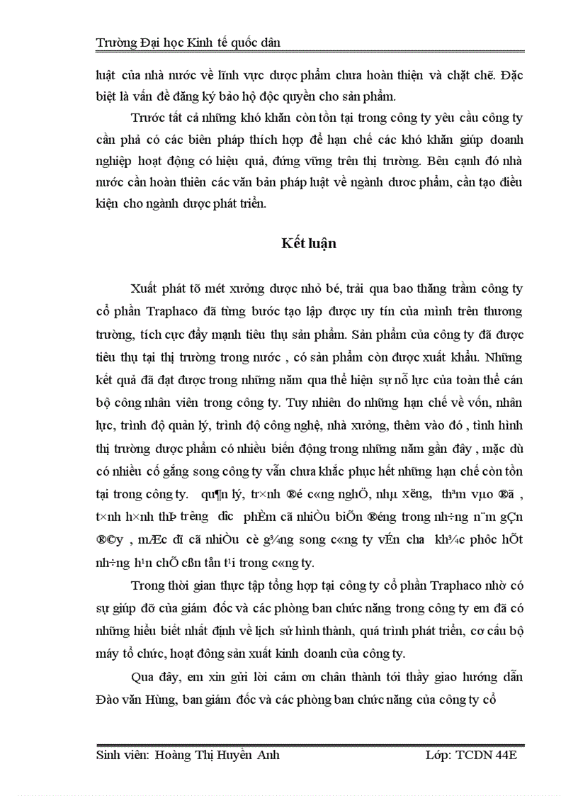 image for page Công ty cổ phần Traphaco