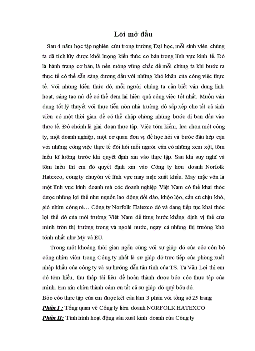 image for page Công ty liên doanh NORFOLK HATEXCO