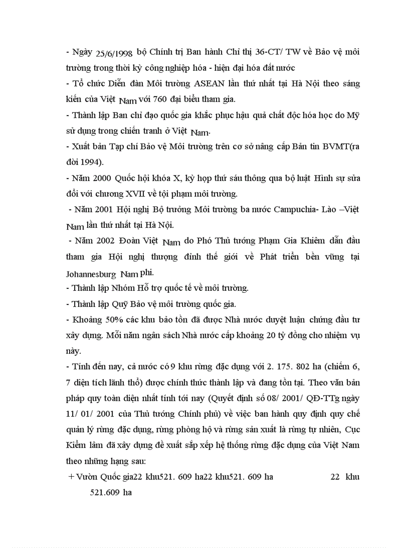 image for page Cục Bảo vệ môi trường