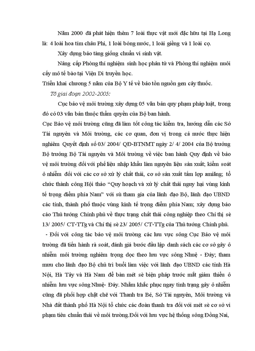 image for page Cục Bảo vệ môi trường