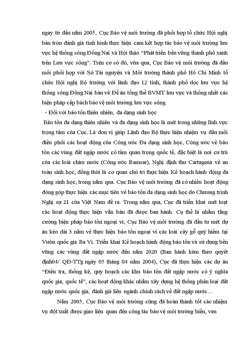 image for page Cục Bảo vệ môi trường