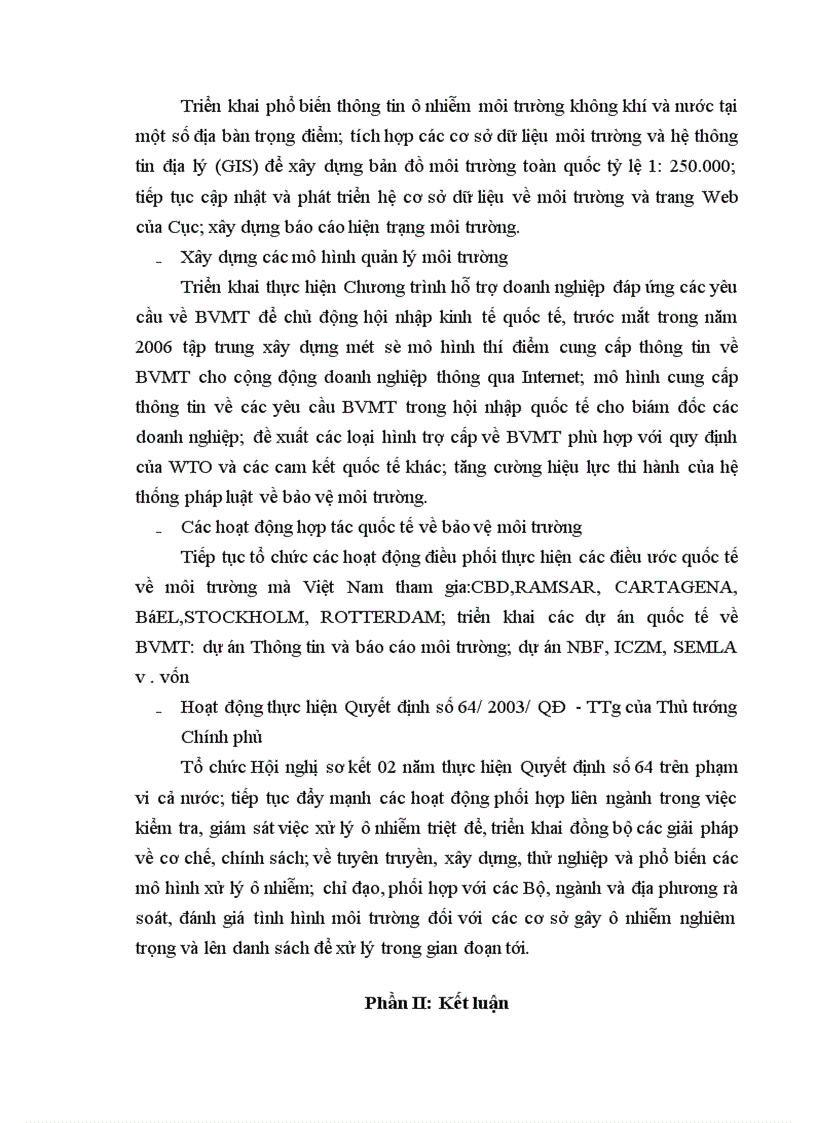 image for page Cục Bảo vệ môi trường