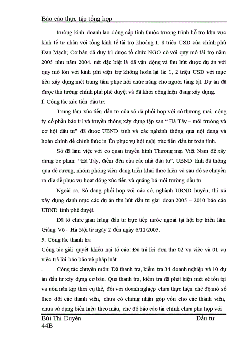 image for page Sở Kế hoạch và Đầu tư tỉnh Hà Tây